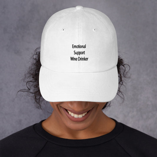 Emotional Support Wine Drinker Hat