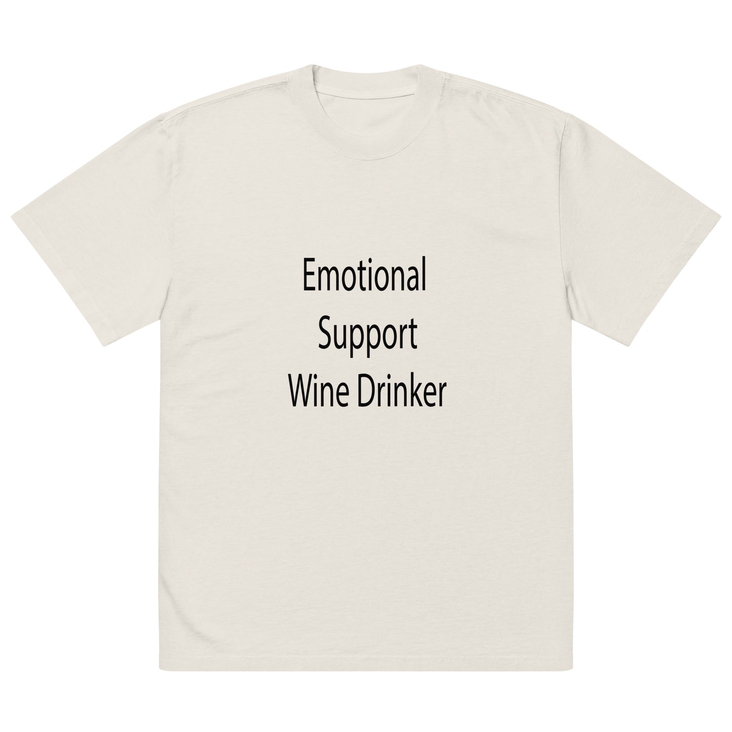 Emotional Support Wine Drinker